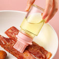 Portable Silicone Oil Brush Bottle – BBQ & Baking Tool